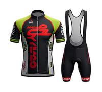 KAISUN Vêtements de Cyclisme Homme - Tenue Velo Respirante avec Cuissard Rembourré Gel 9D, pour VTT & Vélo Route Road Bike(Type-9,3X-Large)