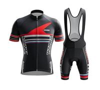 KAISUN Vêtements de Cyclisme Homme - Tenue Velo Respirante avec Cuissard Rembourré Gel 9D, pour VTT & Vélo Route Road Bike(Type-4,3X-Large)