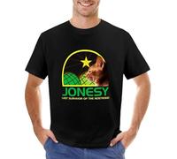 KAISUO Jonesy-The-Last-Surviving-Member-T-Shirt-Summer-Clothes-Graphic-t-Shirt-Vintage-t-Shirt-Aesthetic Black XL