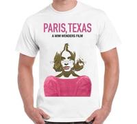 KAISUO Paris-Texas-Film-Cult-80S-Classic-Wim-Wenders-Vintage-Retro-T-Shirt-257-Loose-Plus-Size White M