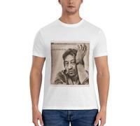 KAISUO Serge-Gainsbourg-Fitted-T-Shirt-Customized-t-Shirts-Men-s-Long-Sleeve-t-Shirts-Hippie-Clothes White 3XL