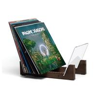 KAIU Rangement Disques Vinyles - Stockage 50 Albums 33 Tours & Singles 45 Tours