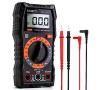 KAIWEETS Multimètre Numérique, Multimètre Digital, Voltmètre Multifonctions 2000 Comptes, Testeur Électrique, Ohmmètre, Mesure La Tension CA/CC, Courant CC, Résistance, Continuité, Diode