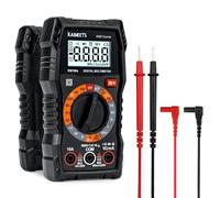 KAIWEETS Multimètre Numérique, Multimètre Digital, Voltmètre Multifonctions 4000 Comptes, Testeur Électrique, Ohmmètre, Mesure La Tension CA/CC, Courant CC, Résistance, Continuité, Diode