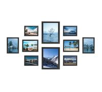 KAIWIN Lot de 10 cadres photo : 2x20x25cm, 4x13x18cm, 4x10x15cm