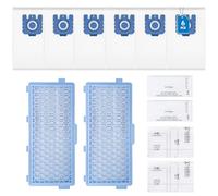 Kaiyaner Accessoires pour Miele GN Complete C3 C2 Compact C1 C2 S8340 pièces de rechange 6 Sac Aspirateur Remplacement 2 Filtres HEPA 4 Microfiltres Accessoires pour Miele GN Série 3D Efficiency