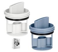 KAIYAYA 2 Pièce Filtre à Peluches Tamis pour Machine à Laver et Sèche-linge, Tamis à Peluches Filtre Lave Linge Compatible avec Bosch, Neff, Constructa, Balay, 647920 602008 605010 00605010 00602008