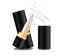 KAIYAYA 2 Pièces Crayon Yeux,Eye Liner Waterproof Lasting Drama Matte Quick-Dry Eyeliner Imperméable Anti-Taches Séchage Rapide pour Le Maquillage des Yeux Maquillage Femme Couleur Intense(argent)
