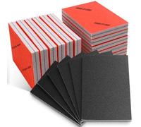 KAIYAYA Professional Papier Poncage,27 Pièces Éponge Expert Standard Éponges Abrasive180-3000 Papier Cale a Poncer-Grain Intermédiaire - Fin - Extra Fin,Accessoires Ponçage Manuel Reutilisable