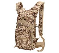 Kaiyei Militaire 15L Sac à Dos Camouflage pour Vélo et Randonnée - Imperméable, Durable avec Multi-Poches pour Voyage et Sport