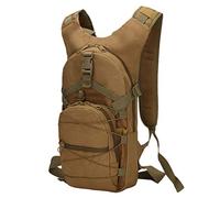Kaiyei Sac à Dos Militaire 15L Camouflage Sac pour Vélo Casual Imperméable Durable Multi-Poches Travel Tactique Randonnée Trekking Sport Petit Sac Sac Armée Kaki