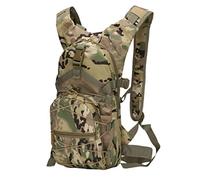 Kaiyei Sac à Dos Militaire 15L Camouflage Sac pour Vélo Casual Imperméable Durable Multi-Poches Travel Tactique Randonnée Trekking Sport Petit Sac Armée
