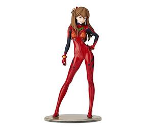 Kaiyodo Union Creative Evangelion Statuette PVC 1/7 Hayashi Hiroki Figure Collection Evagirls Asuka 21 cm