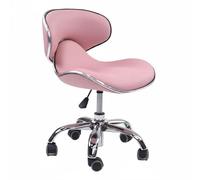 KAIYUEMAOYI Adjustable Beauty Seat à Dossier Anatomique Fauteuil Roulant Sellerie Mousse Dense Mécanisme Hydraulique Réglable Mobilité Fluide sans Adapté pour, Beige