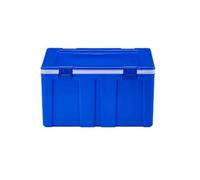 KAIYUEMAOYI Boîte Isotherme Caisson Alimentaire Thermique Épaisseur Optimisée Organisation Pratique Permettant Stockage et Livraison Mobile Convient aux Marchés, Bleu, Charnière, Couvercle Intégré