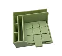 KAIYUEMAOYI Distributeur de notes adhésives - Fournitures de bureau avec 5 motifs - Bloc-notes et étagère pour l'école - Vert