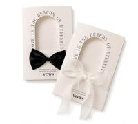 KAIYUEMAOYI Livre Vœux Mariage Vintage en, Cœur 2 cartes - sans forfait