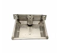 KAIYUEMAOYI Récipient d'Abreuvement Animaux Bol INOX à Remplissage Automatique Système Drainage Pratique Solution Gestion Eau pour Bovins Chevaux Moutons Chèvres Utilisation Ferme, Grand Carré