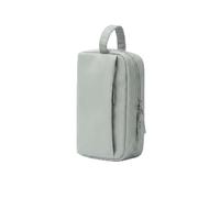 KAIYUEMAOYI Sac Organisateur Électronique Portable, Pochette Compacte 22 x 12 x 6 cm, Sac pour Gadgets en Polyester, pour Accessoires Numériques, Vert Frais, Vert