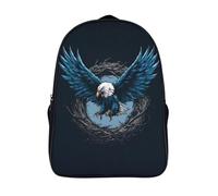 kaiyun Aigle volant vers son nid Sac A Dos Ecole Primaire,Sac À Dos Pour Enfants - Sac De Livre D'école Adolescents Con Boucle De Réglage 16 inch