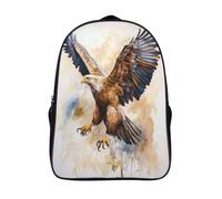 kaiyun AigleSacs À Dos Pour Enfants École,Faune sauvage Grande Capacité Adolescents Sac À Garçons Filles Voyage 16 inch