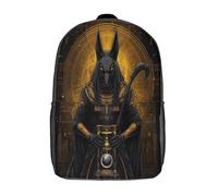 kaiyun Ancient Dieu égyptien Sac À Dos Divinité sombre mythique Cartable Scolaire Boucle De Réglage Sac A Dos Filles Garçons Pour Enfants Mignon Sac Scolaire 17inch