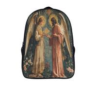 kaiyun Anges-Messages divins Sac À Dos Enfant,Léger Mignon Cartable Garçons Filles Étudiant Utilisation Quotidienne Sac 16 inch