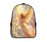 kaiyun Anges Sac À Dos D'écolier,imprimé En 3D,Coloré Soleilshine Cartables Scolaires Enfants,Grande Capacité,pour Voyage,léger 16 inch