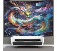 kaiyun Arc-en-ciel Cosmic Dragon Tapisserie Style d'art de l'alchimie Tapisseries 3D Tapisserie Décorations Pour La Maison Pour La Chambre 70cmx100cm