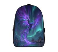 kaiyun Arctic Frozen Phénix Sacs À Dos Pour Étudiant,Mignonne Aurores boréales Décontracté Pour Garçons Filles Cartable Scolaire 16 inch