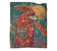 kaiyun Art psychédélique,Oiseaux Couverture De Canapé,Édredon Mignonne avec Motif Personnalisée 70x80inch(180x200cm)