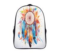 kaiyun Attrape-rêves Sac À Dos Enfant Garçon Et Fille Voituretable,Bohême De Sac Dos De Grande Capacité Les Bon Pour L'école Et Les Voyages 16 inch