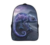 kaiyun Caméléon Sac À Dos Filles Cartable Enfants Garçons 16 inch Grande Capacité Adolescents Éclair Sac De Voyage Scolaire Poids Léger