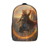 kaiyun Chat Voituretable À Dos Enfant École Fille Garçon Collége Sac De Voyage Docteur Strange Léger Sac D'école Scolaires 17inch