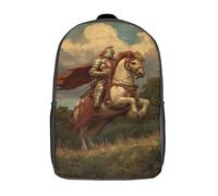 kaiyun Chevalier à cheval Sac À Dos Cartable Scolaire Boucle De Réglage Sac A Dos Filles Garçons Pour Enfants Mignon Sac Scolaire 17inch