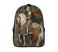 kaiyun Chevalier d'entraînement traditionnel sur une plaque d'armure Sac A Dos Ecole Primaire,Sac À Dos Pour Enfants - Sac De Livre D'école Adolescents Con Boucle De Réglage 16 inch