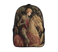 kaiyun Chevalier médiéval Riding A Dragon Sacs À Dos Adolescents,Design Respirant Cartable,Sac À Dos Enfant Pour Ecole,Garçon,Fille,Primaire 16 inch