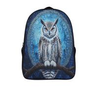 kaiyun Chouette, MandalaSacs À Dos Pour Enfants École,Art chamanique Grande Capacité Adolescents Sac À Garçons Filles Voyage 16 inch