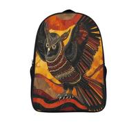 kaiyun Chouette Sac À Dos D'écolier,imprimé En 3D,Chatching Dreams Cartables Scolaires Enfants,Grande Capacité,pour Voyage,léger 16 inch