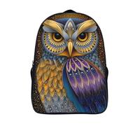 kaiyun Chouette Sacs À Dos,3D Imprimé Étudiant Cartable Garçons Filles Livre Sac Pour Maternelle Ou Primaire 16 inch