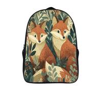 kaiyun Cute Forêt FBœuf, Retro Style Sacs À Dos Pour Étudiant,Mignonne Décontracté Pour Garçons Filles Cartable Scolaire 16 inch