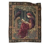 kaiyun dans la... Moyen Âge : Une sorcière absorbée par la Lecture,Nouvelle Couverture De Dortoir,Douce,Moelleuse,Quatre Saisons,50x60inch(127x152cm)