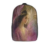 kaiyun Déesse sacrée et magnifique Sac À Dos D'écolier,imprimé En 3D, Cartables Scolaires Enfants,Grande Capacité,pour Voyage,léger 17inch