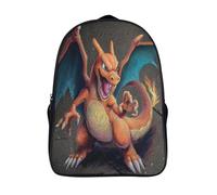 kaiyun Dessin de dragon à la craie Femme Sac À Dos Garçons École Sacs Cartable Daypacks Adulte Fashion Décontracté Bag College Pack 16 inch