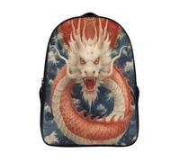 kaiyun Dragon chinois-Créature mythique Sac À Dos Unisexe Loisir Backpack Garçons École Sacs Filles Cartable Daypacks Adulte Léger 16 inch