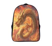 kaiyun Dragon chinois-Créature mythiqueSacs À Dos Pour Enfants École, Grande Capacité Adolescents Sac À Garçons Filles Voyage 16 inch