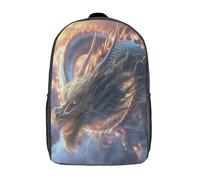 kaiyun Dragon chinoisSacs À Dos Pour Enfants École,Nuages Grande Capacité Adolescents Sac À Garçons Filles Voyage 17inch