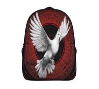 kaiyun Esprit saint Sac À Dos Filles Cartable Enfants Garçons 16 inch Grande Capacité Adolescents Vol Oiseau Sac De Voyage Scolaire Poids Léger