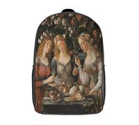 kaiyun Festin, table, fleurs Sac À Dos Enfant Fille Style Renaissance Garçons Adolescents Primaire Avec Boucle De Réglage Cartables Scolaires 17inch