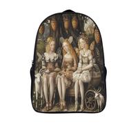 kaiyun Fille papillon- Goats, Carriages, Beer Hanging on Arbres Sacs À Dos Étudiant Cartables Scolaires 3D Imprimé Sacs D'école Pour Garçons Filles 16 inch